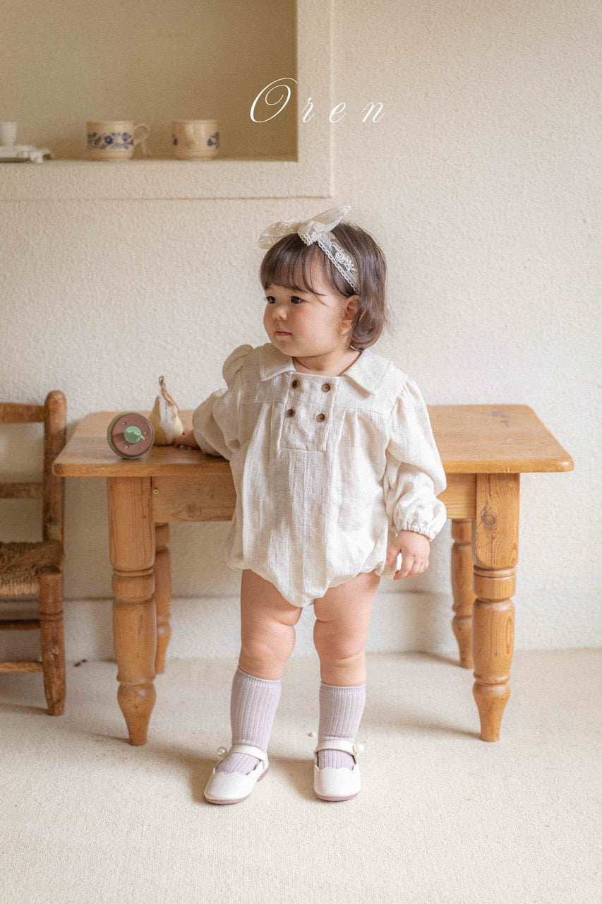 韓國童裝 25秋 | OR25319 Jacquard Double Collection - Baby Suit