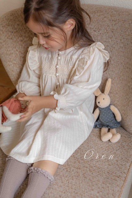 韓國童裝 25秋 | OR25324 Miel Smokin OPS & Baby Suit