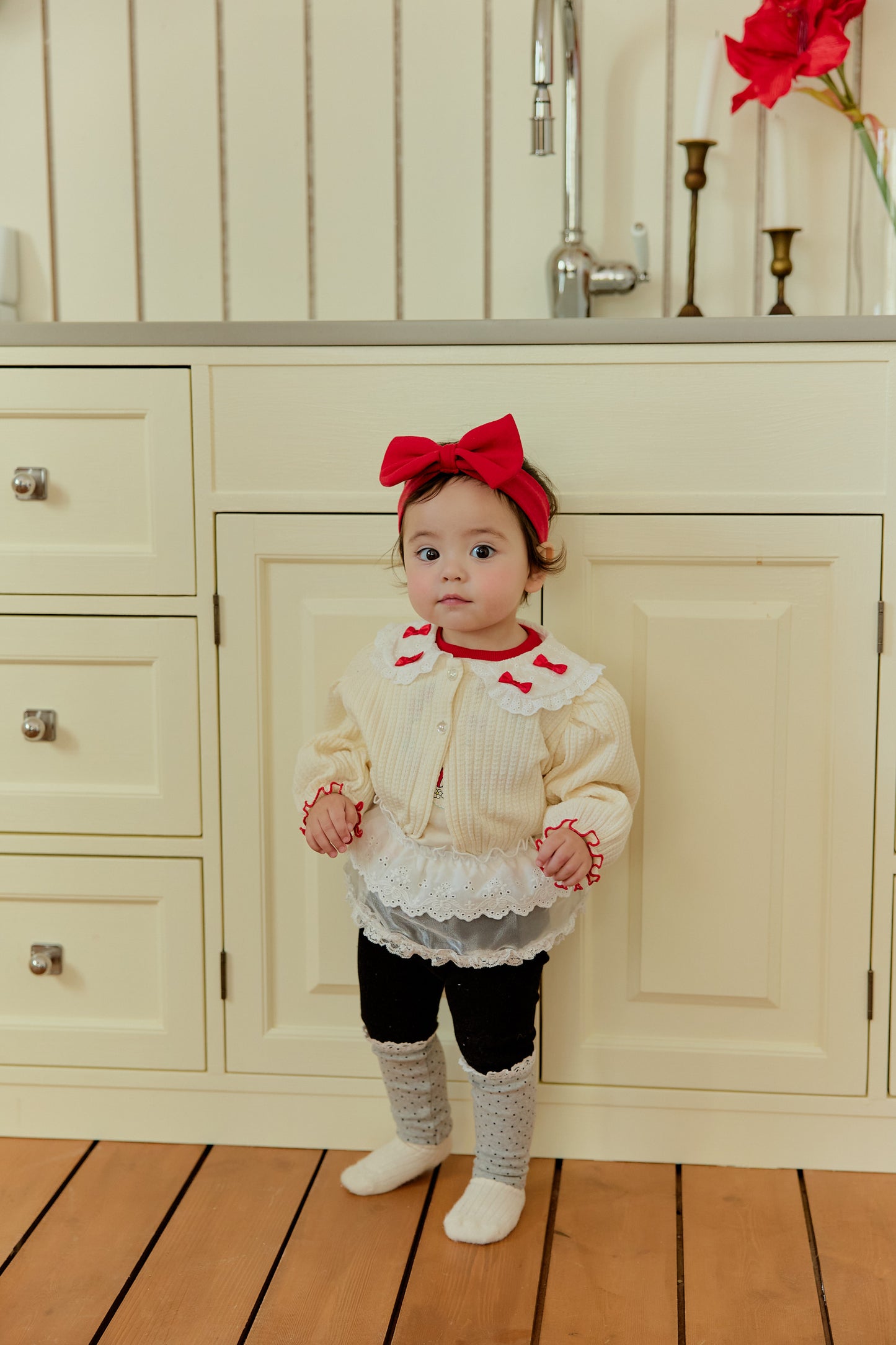 韓國童裝 26春 | SE12 蕾絲圍裙 (Free Size)