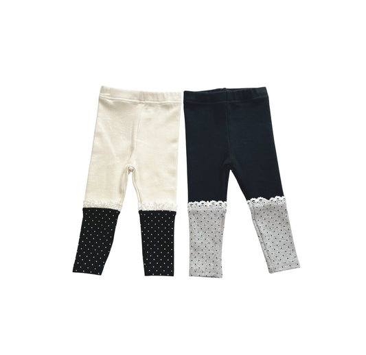 韓國童裝 26春 | SE03 2-tone打底褲 (70~100cm)