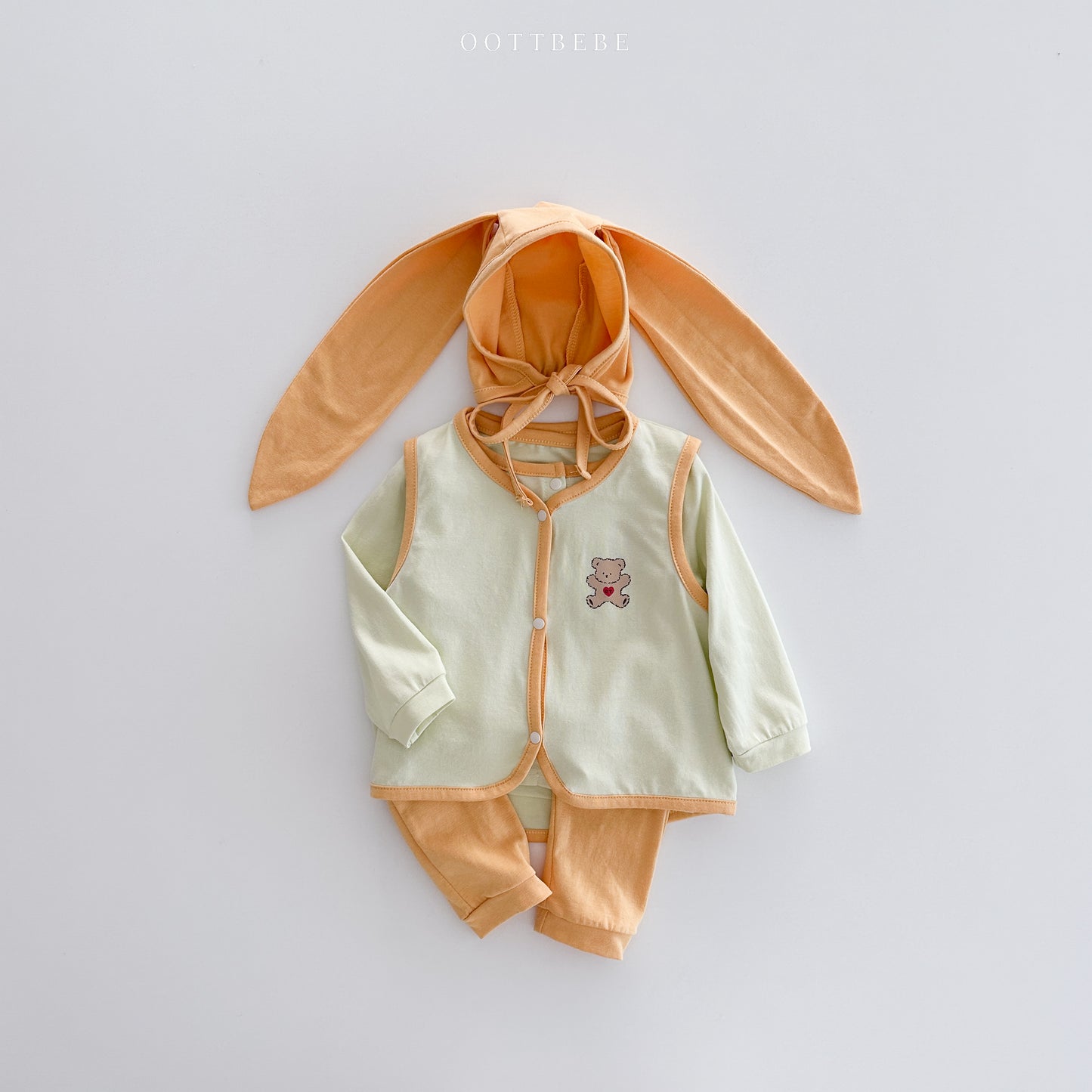 韓國童裝 | OT25101 Baby Bunny Bonnet