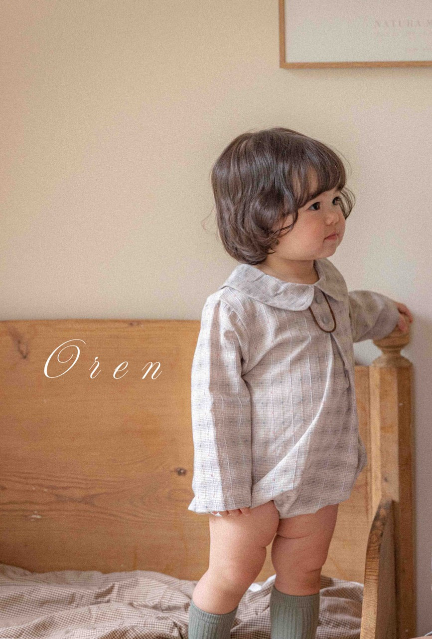 韓國童裝 25秋 | OR25323 Check Suit