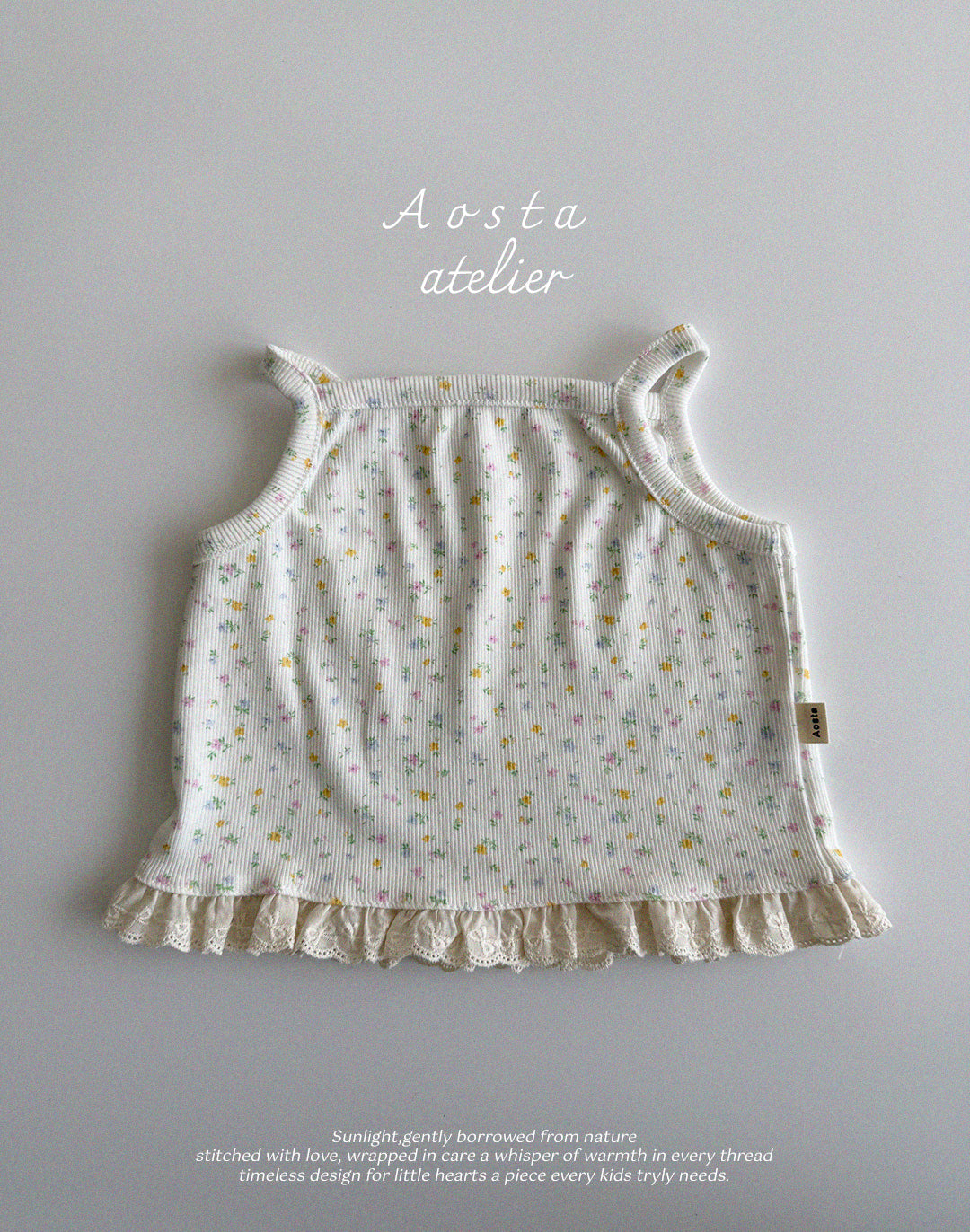 現貨▷ 韓國童裝 25夏 | AO25230 LALA BLOUSE (100/110)