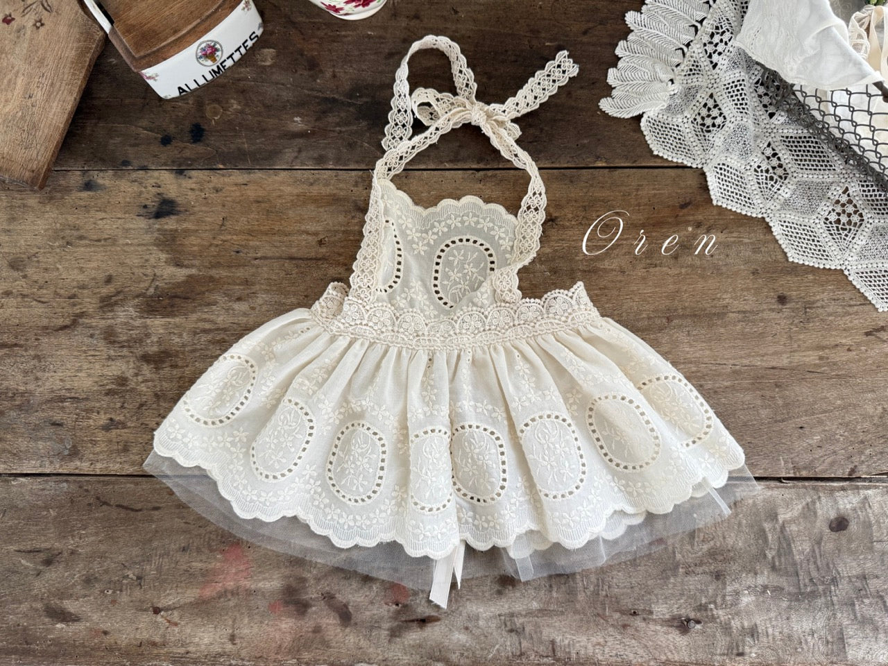 韓國童裝 25秋 | OR25348 Rose Bustier