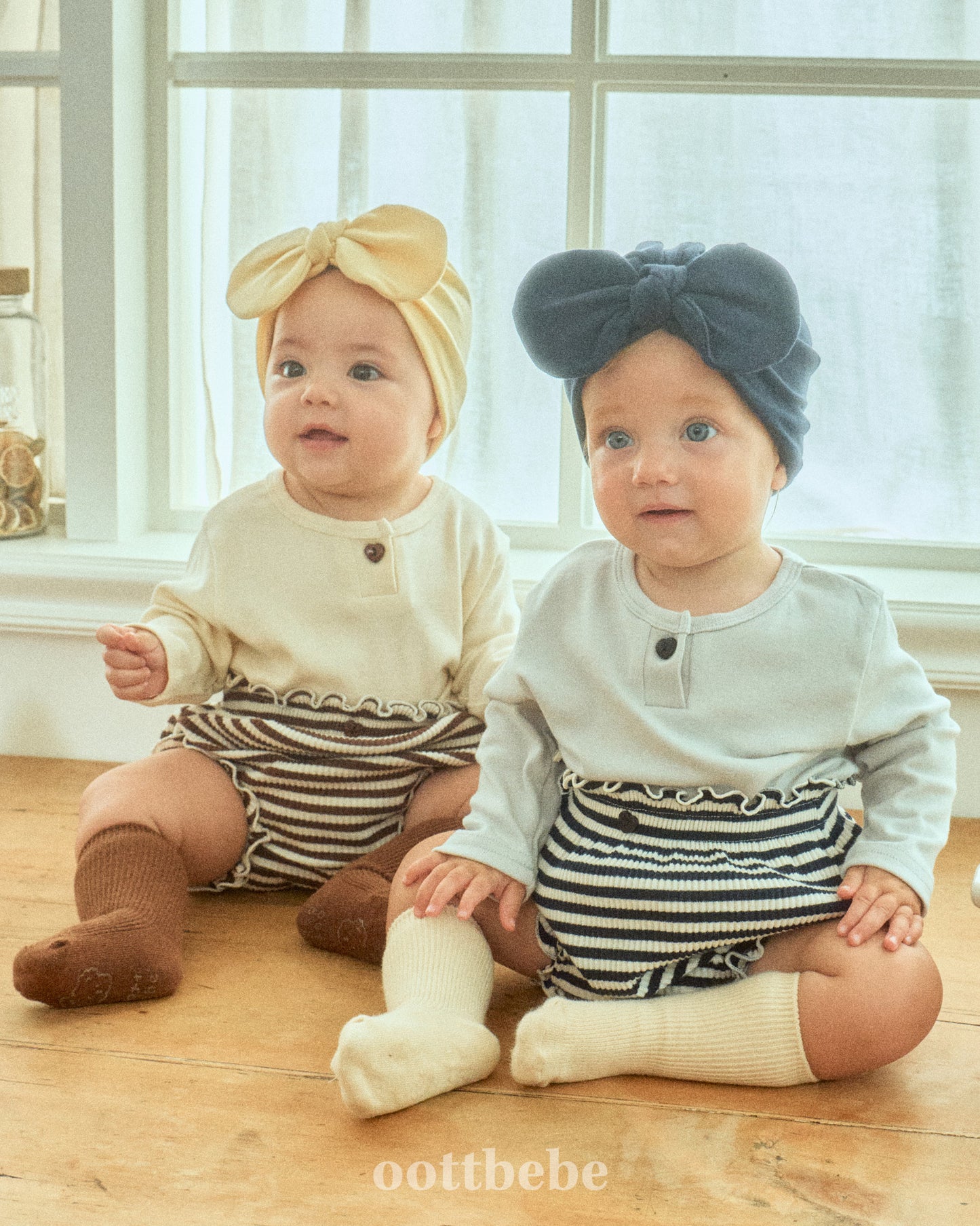 韓國童裝 | OT25355 Baby Top and Bottom Set