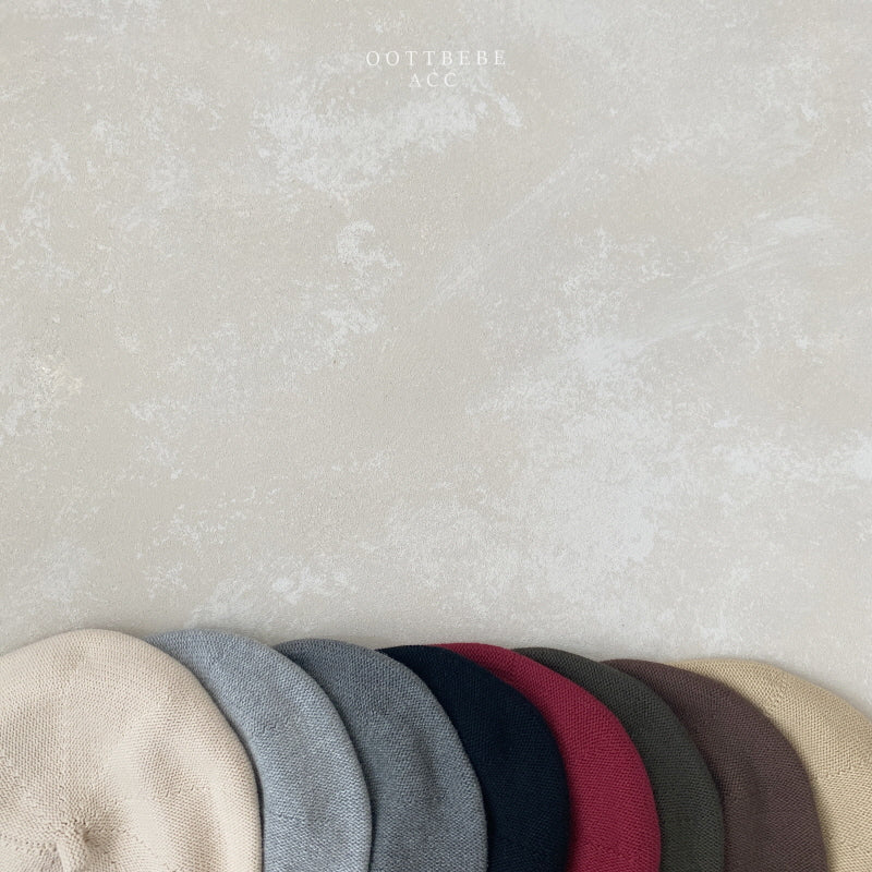 韓國童裝 | OT25371 Knit Beret