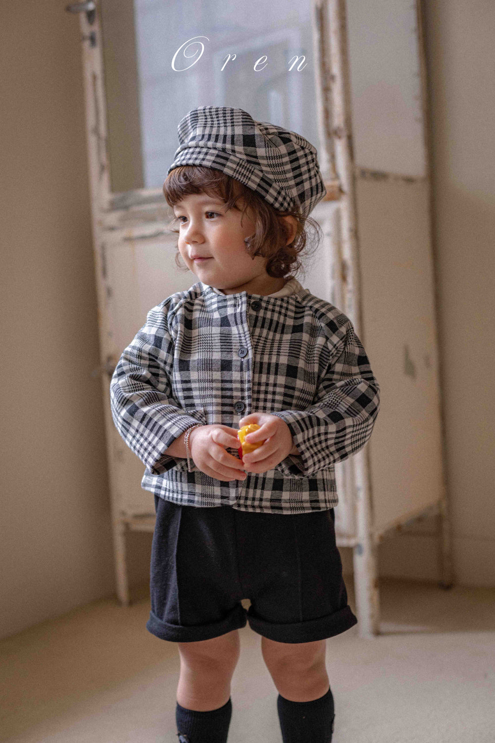 現貨▷ OREN Check Cardigan