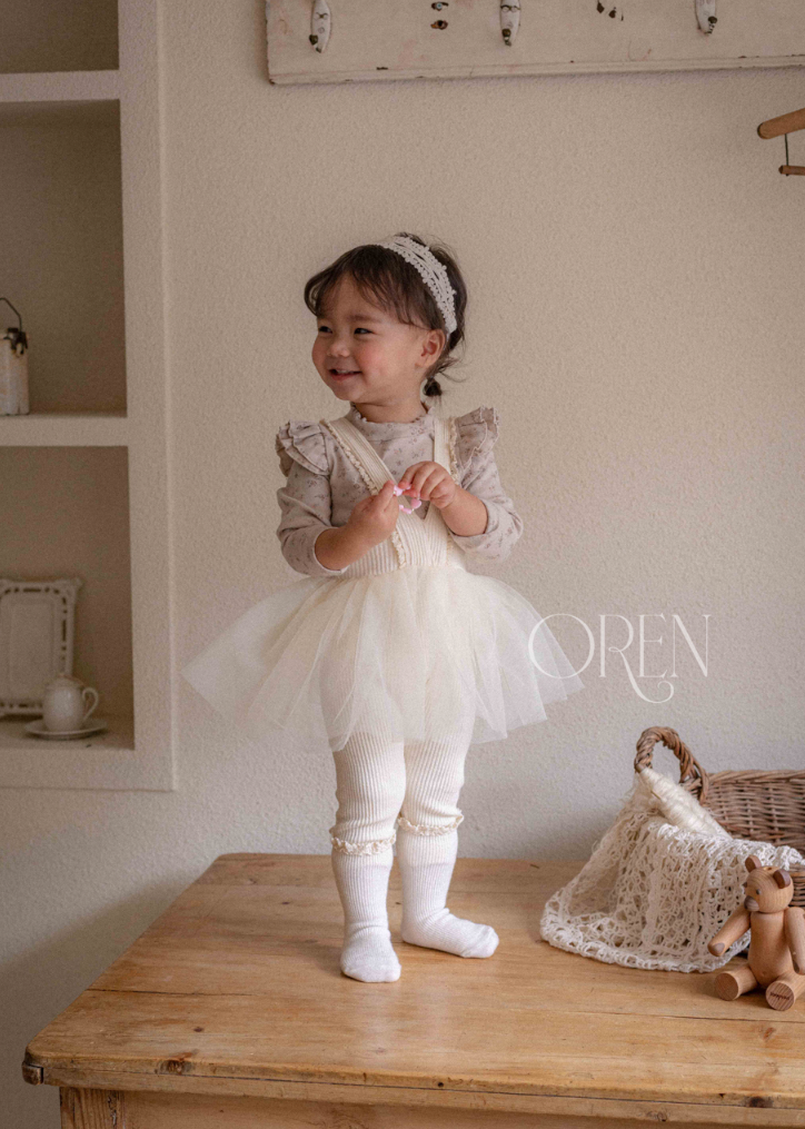 現貨▷ Oren Baby Cardigan & Tutu Skirt Leggings (80)