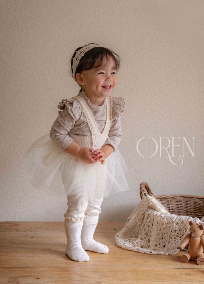 現貨▷ Oren Baby Cardigan & Tutu Skirt Leggings (80)