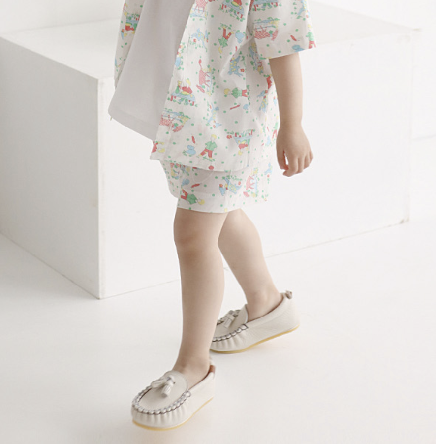 9月團) 韓國手工真皮鞋團 Loafer Cream