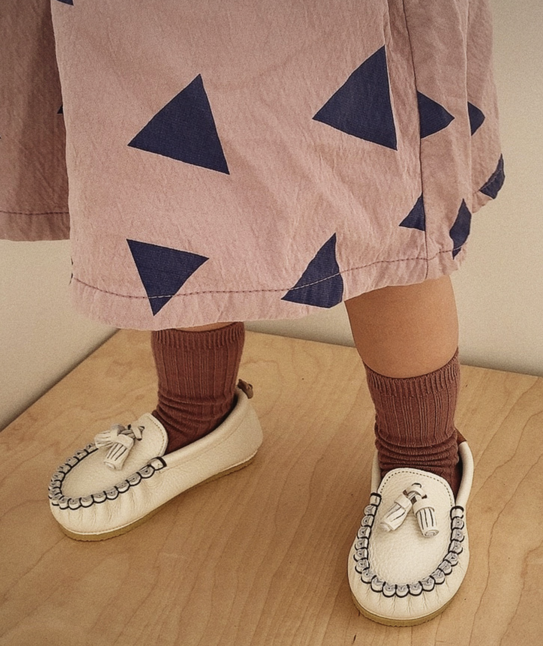 9月團) 韓國手工真皮鞋團 Loafer Cream