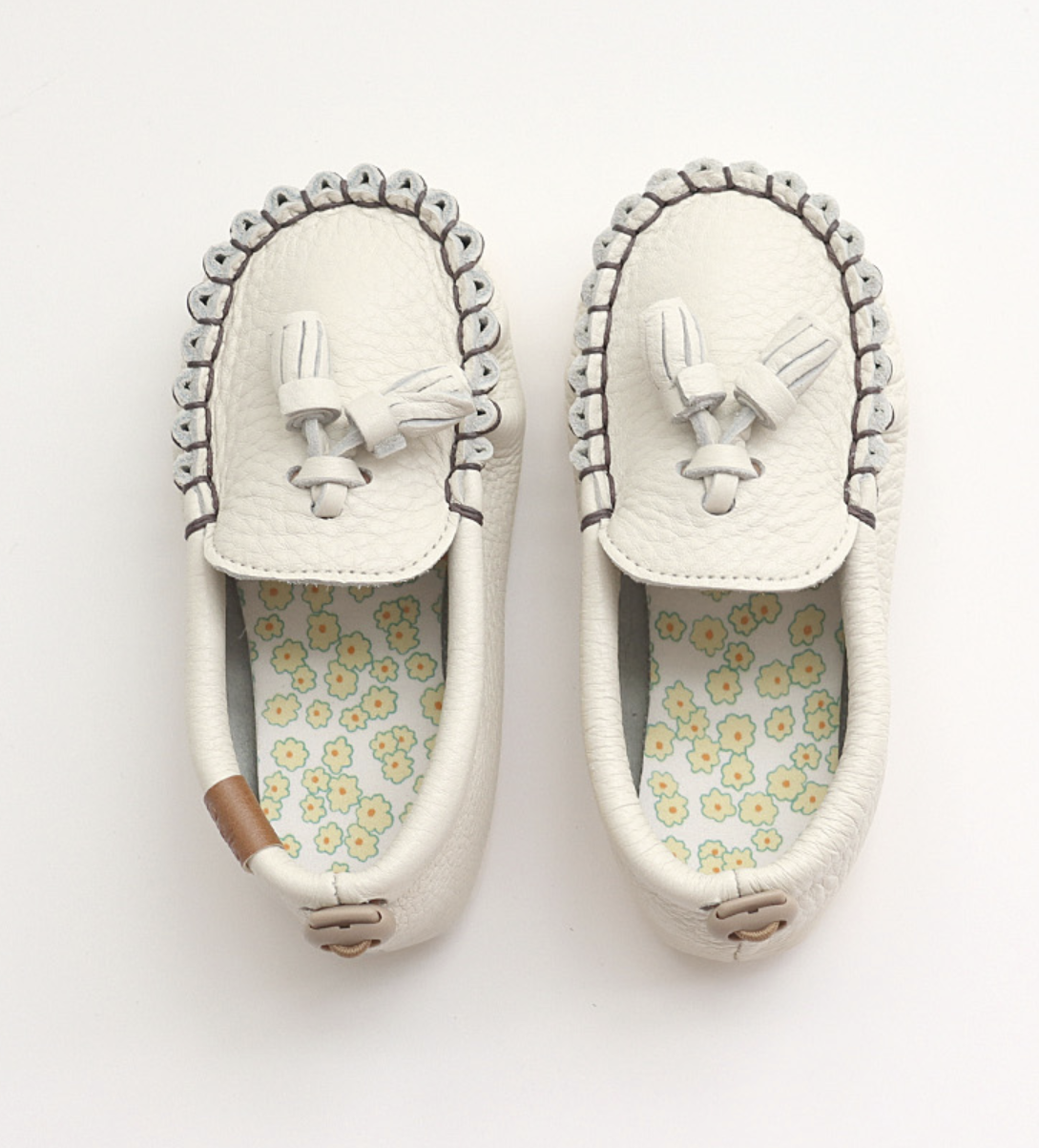 9月團) 韓國手工真皮鞋團 Loafer Cream