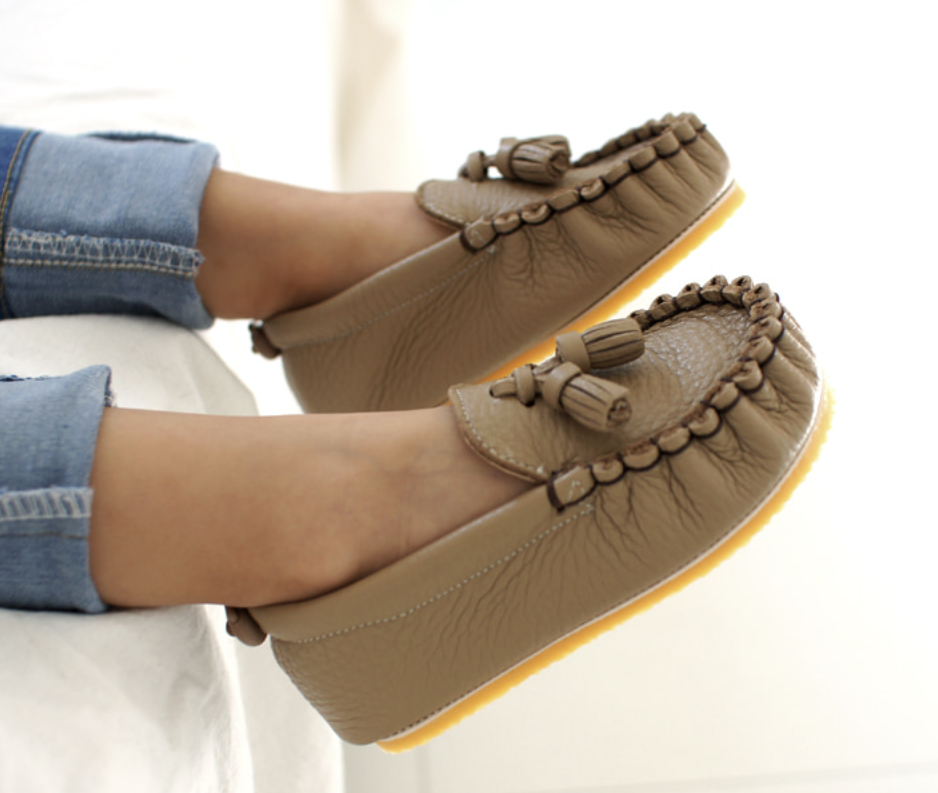 9月團) 韓國手工真皮鞋團 Loafer beige