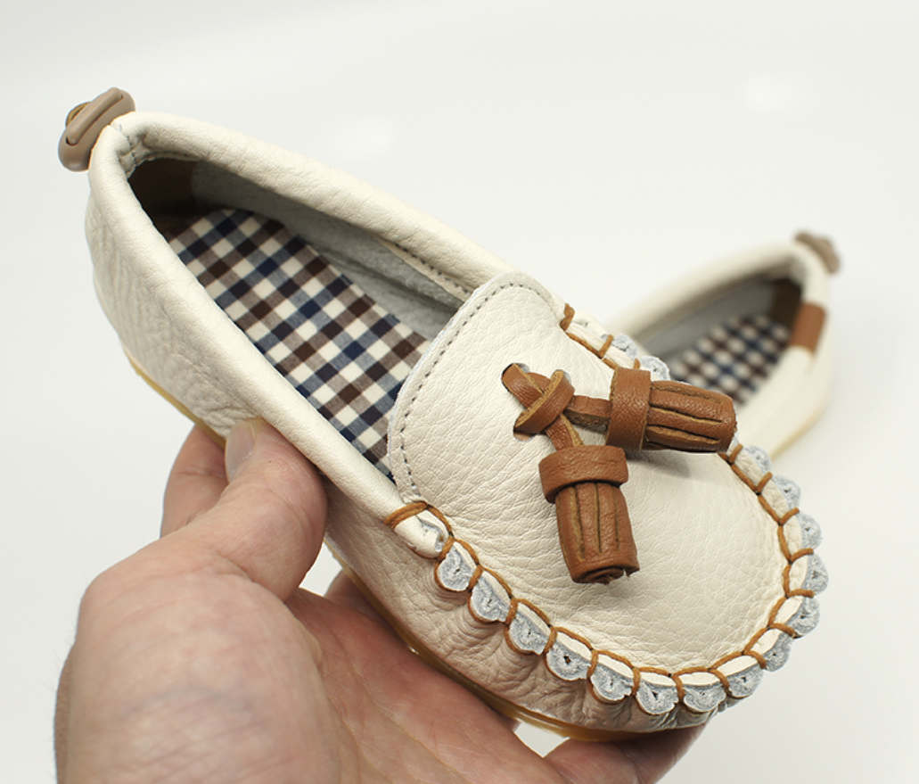 9月團) 韓國手工真皮鞋團 Loafer creamTann