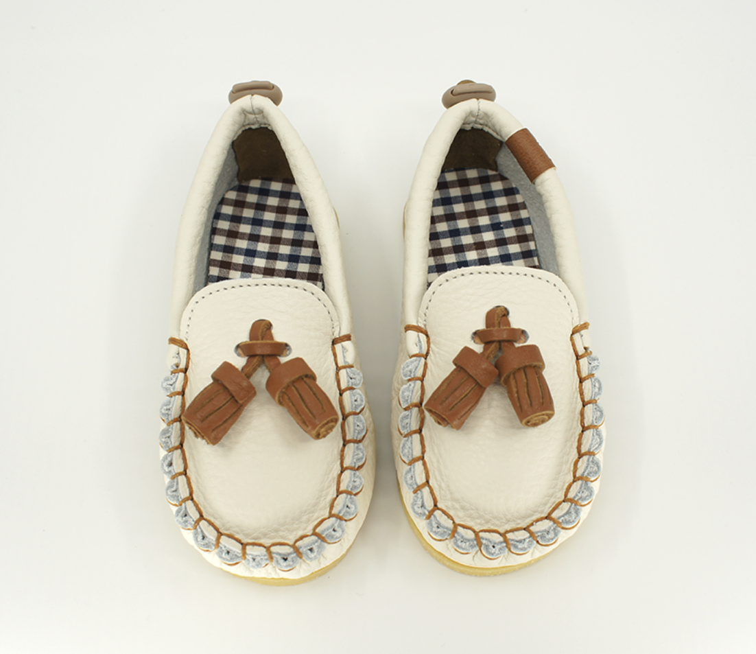 9月團) 韓國手工真皮鞋團 Loafer creamTann
