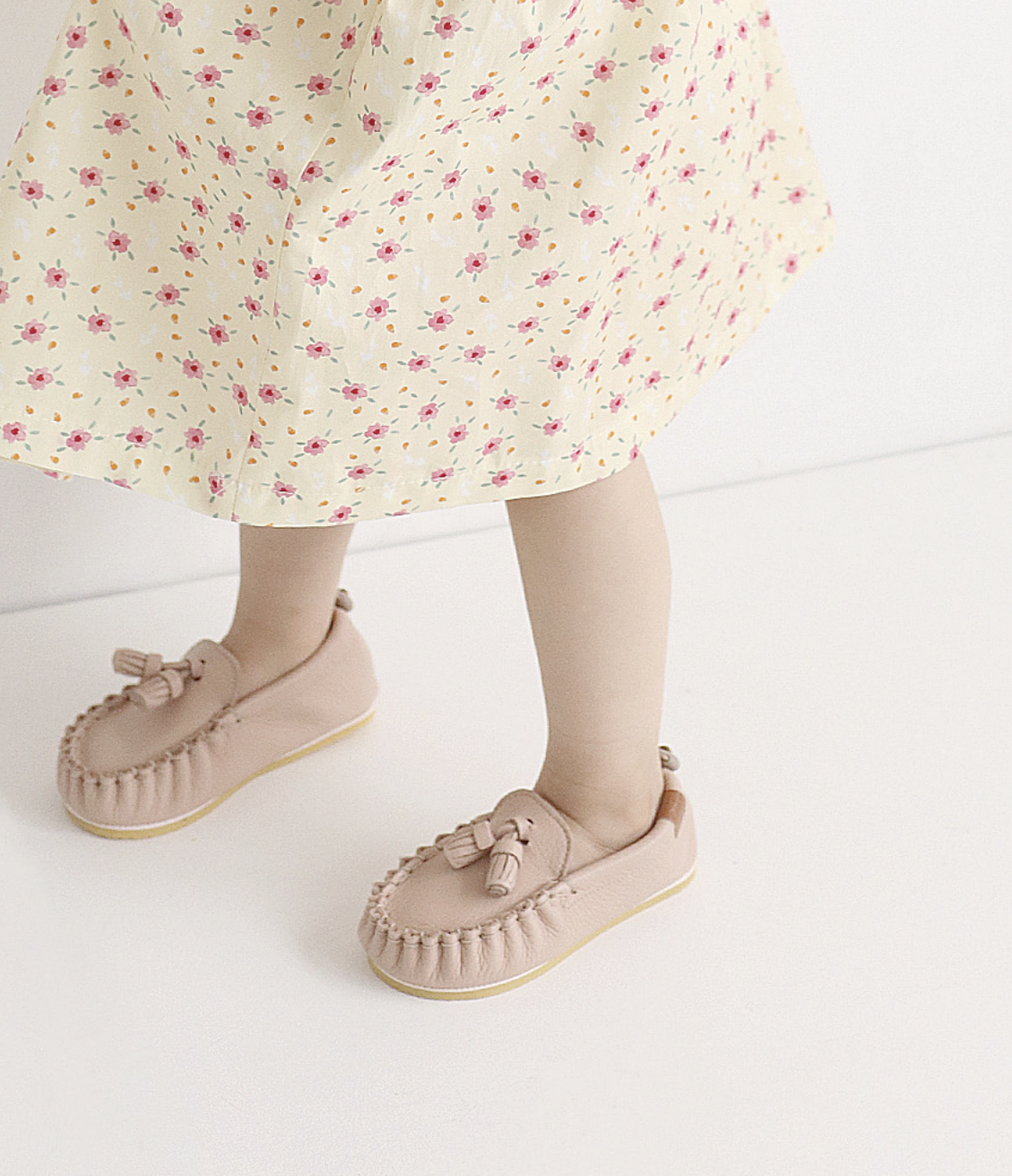 9月團) 韓國手工真皮鞋團 Loafer pinkBeige