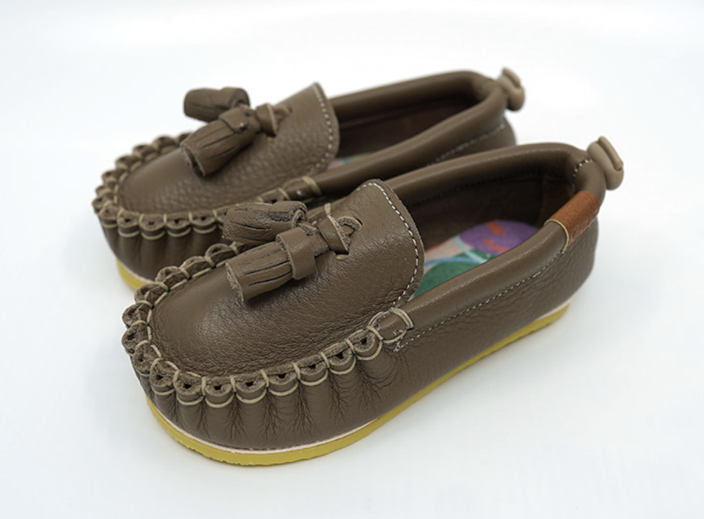 9月團) 韓國手工真皮鞋團 Loafer cappuccino