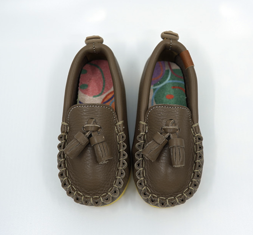 9月團) 韓國手工真皮鞋團 Loafer cappuccino