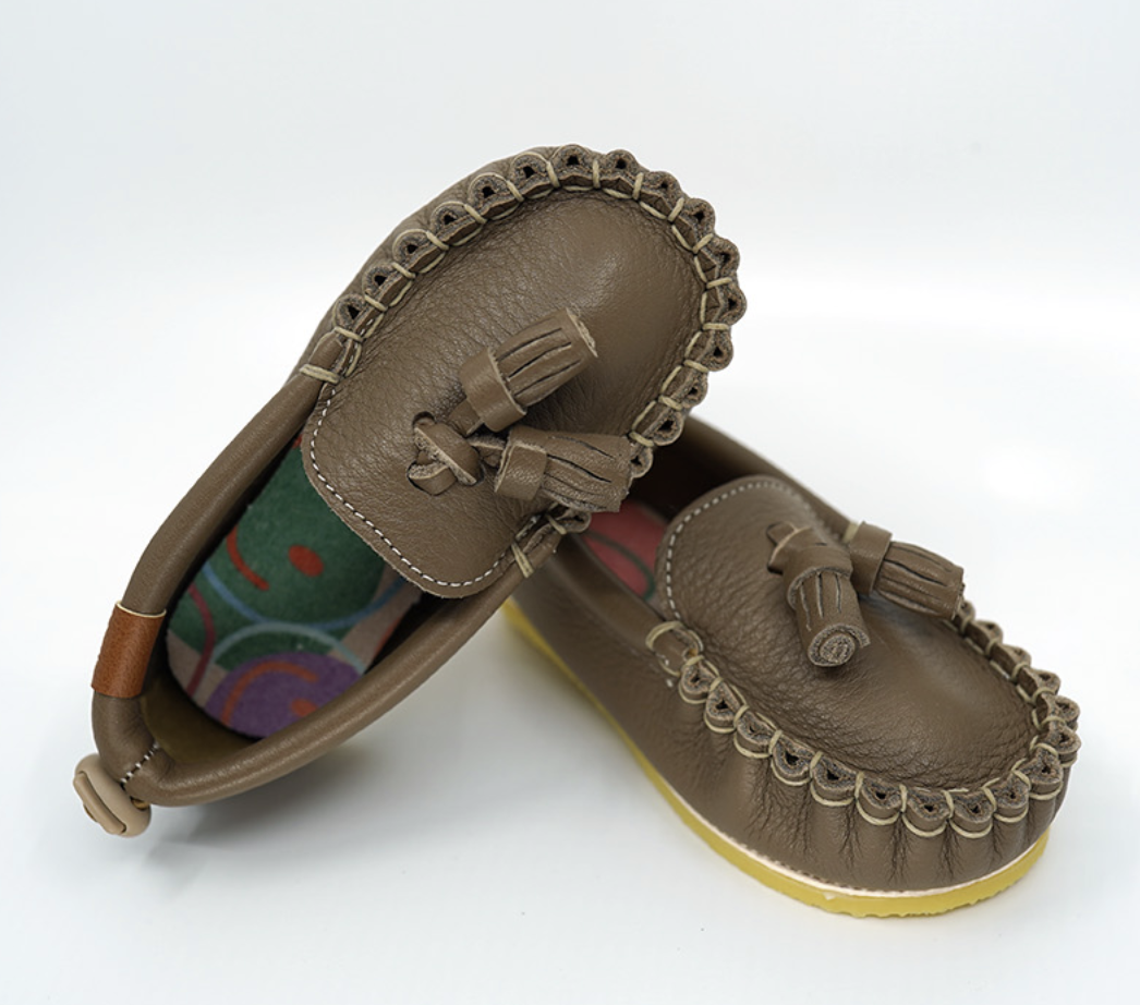 9月團) 韓國手工真皮鞋團 Loafer cappuccino