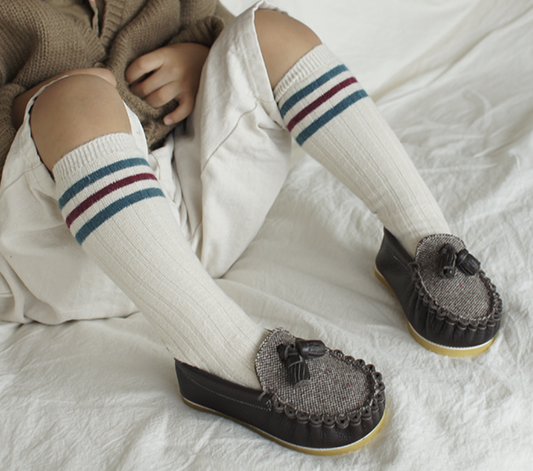 韓國手工真皮鞋 Loafer brownMor