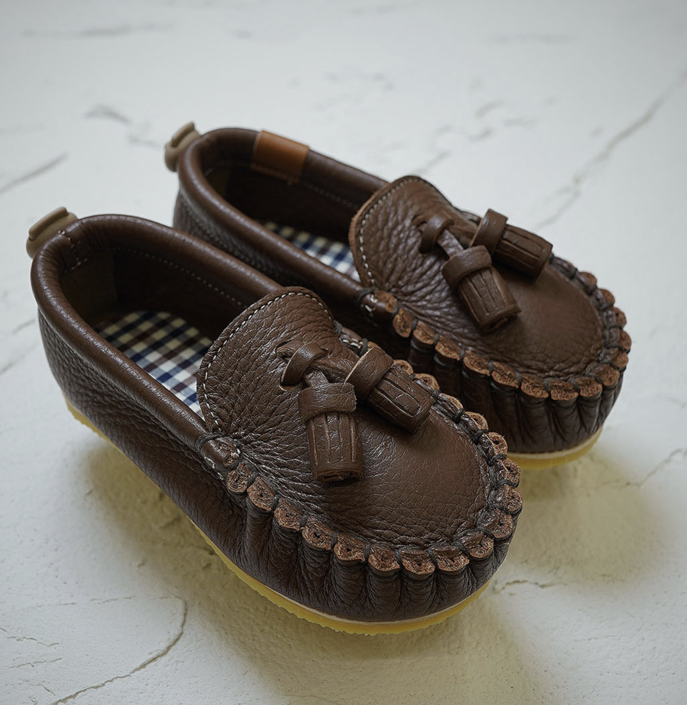 9月團) 韓國手工真皮鞋團 Loafer deepBrown