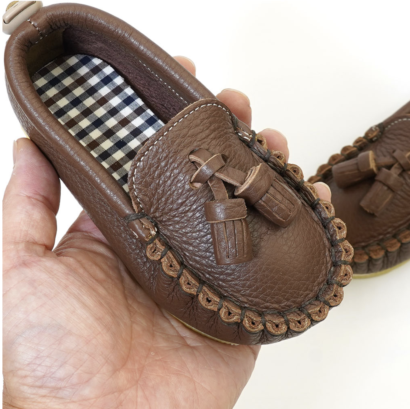 9月團) 韓國手工真皮鞋團 Loafer deepBrown