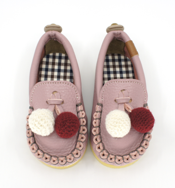 9月團) 韓國手工真皮鞋團 Loafer yuiPink