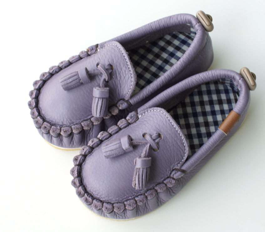 9月團) 韓國手工真皮鞋團 Loafer Pink/Violet/Skyblue/Yellow