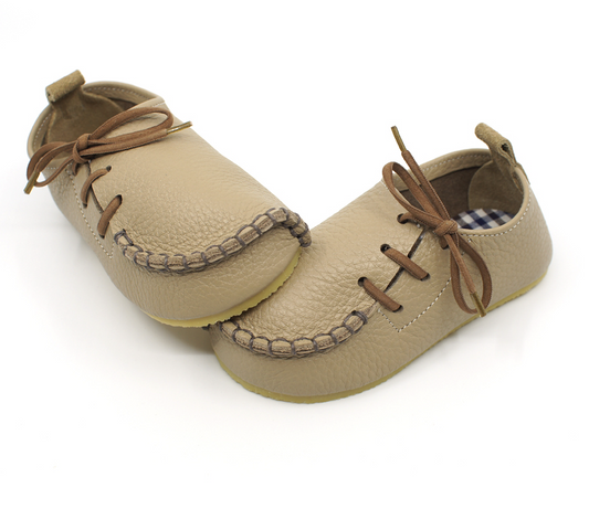 韓國手工真皮鞋 Milo beige