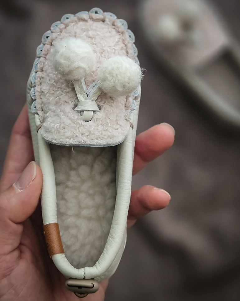 9月團) 韓國手工真皮鞋團 Loafer snowcream