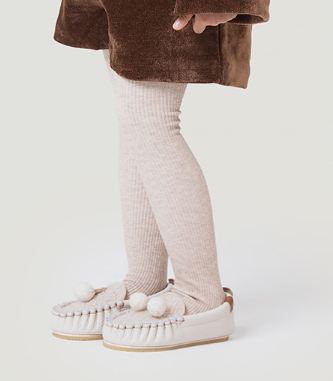 9月團) 韓國手工真皮鞋團 Loafer snowcream