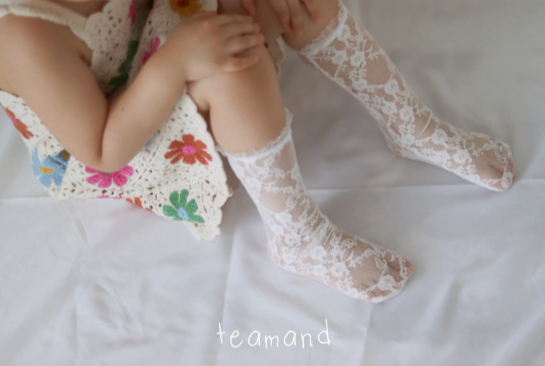 現貨▷ 韓國童裝 童襪 Lace Socks