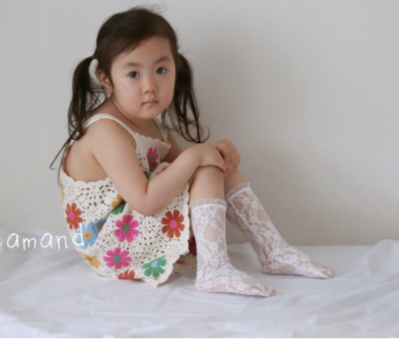 現貨▷ 韓國童裝 童襪 Lace Socks