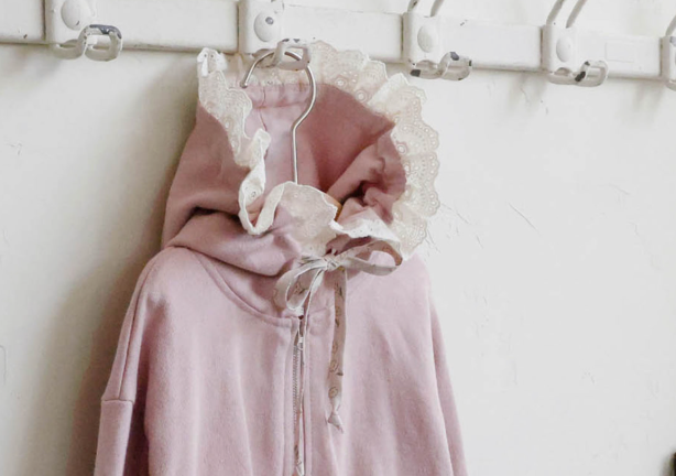 韓國童裝 25秋 | FU25303 Vanilla hooded jumper