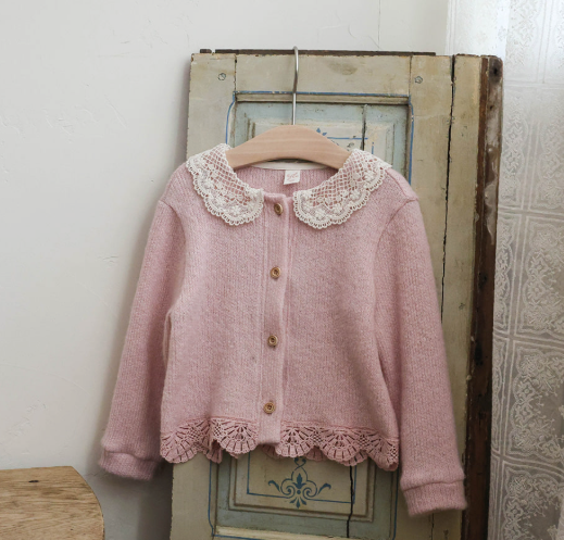 韓國童裝 25秋 | FU25310 Mallet cardigan