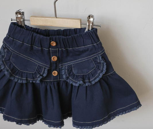 韓國童裝 25秋 | FU25316 Bayer skirt