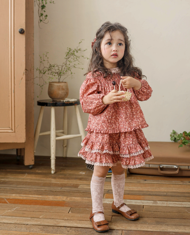 韓國童裝 25秋 | FU25324 Mui blouse