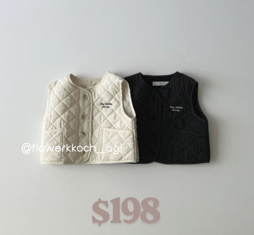 韓國童裝 25秋 | LD253 Kids Vest