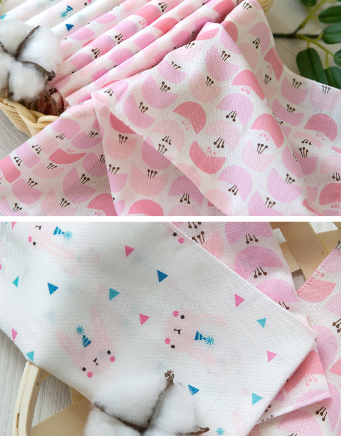 25FW 室內服團購 (30/9截單) Rabbit and Flower Bamboo 透氣竹纖手帕10入