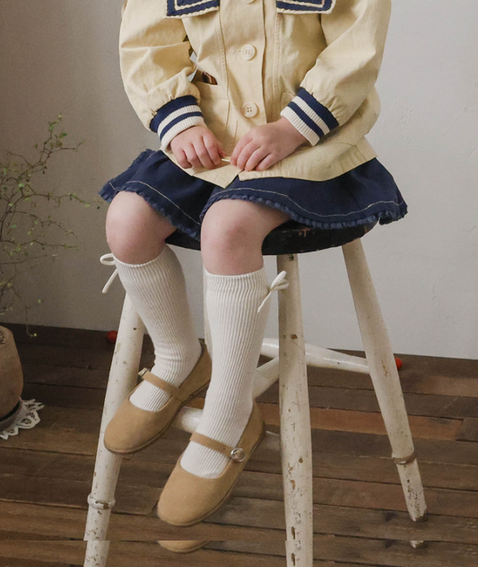 現貨▷ 韓國童裝 童襪 Ribbon Socks ($100/2)