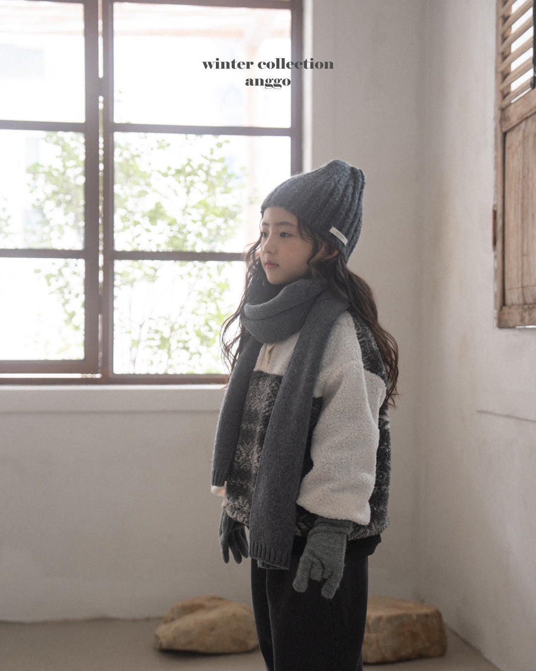 \限時預購/ 韓國童裝 AG25237 Pecan Sweatshirt