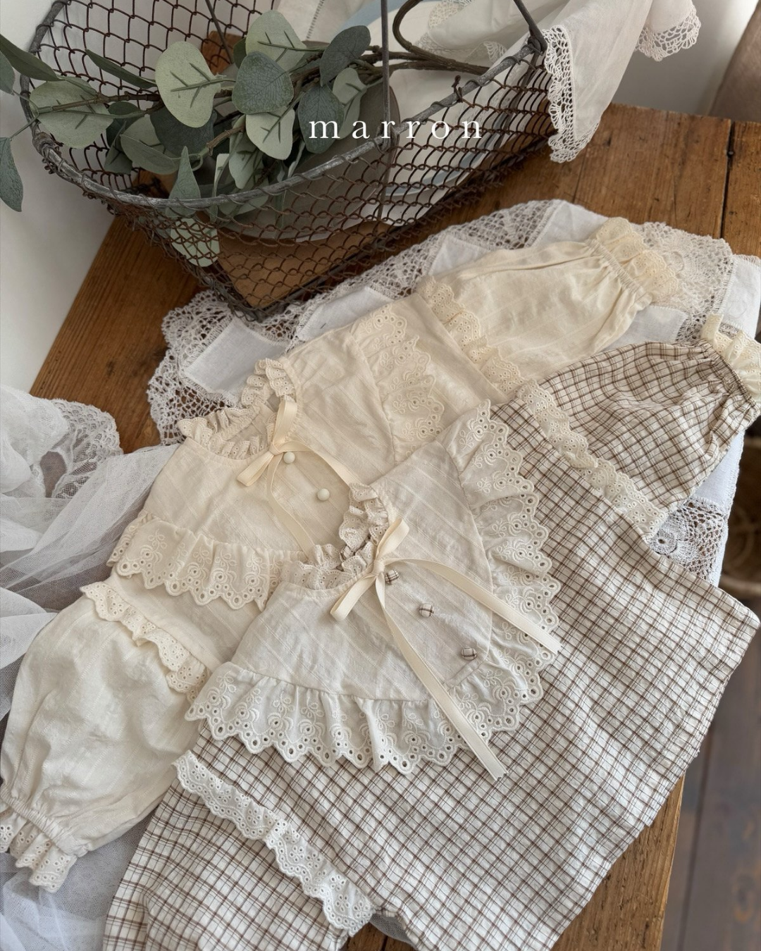 現貨▷ 韓國童裝 25春 | MA25147 BLOUSE (80)