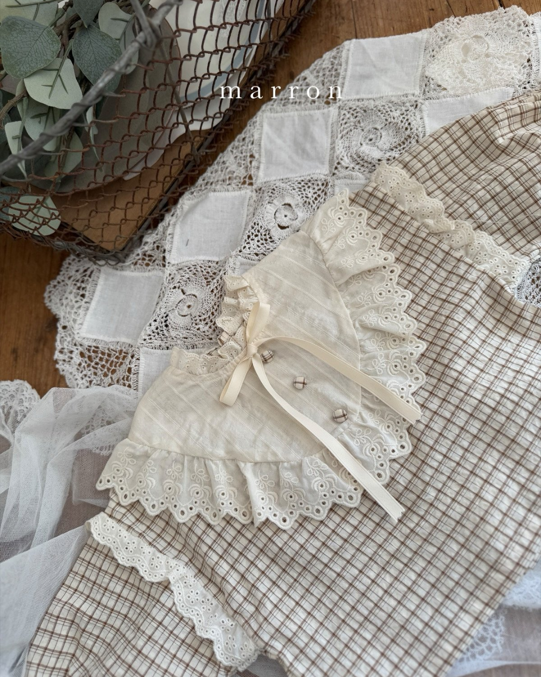 現貨▷ 韓國童裝 25春 | MA25147 BLOUSE (80)