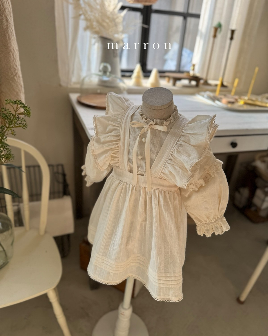 現貨▷ 韓國童裝 25春 | MA25147 BLOUSE (80)