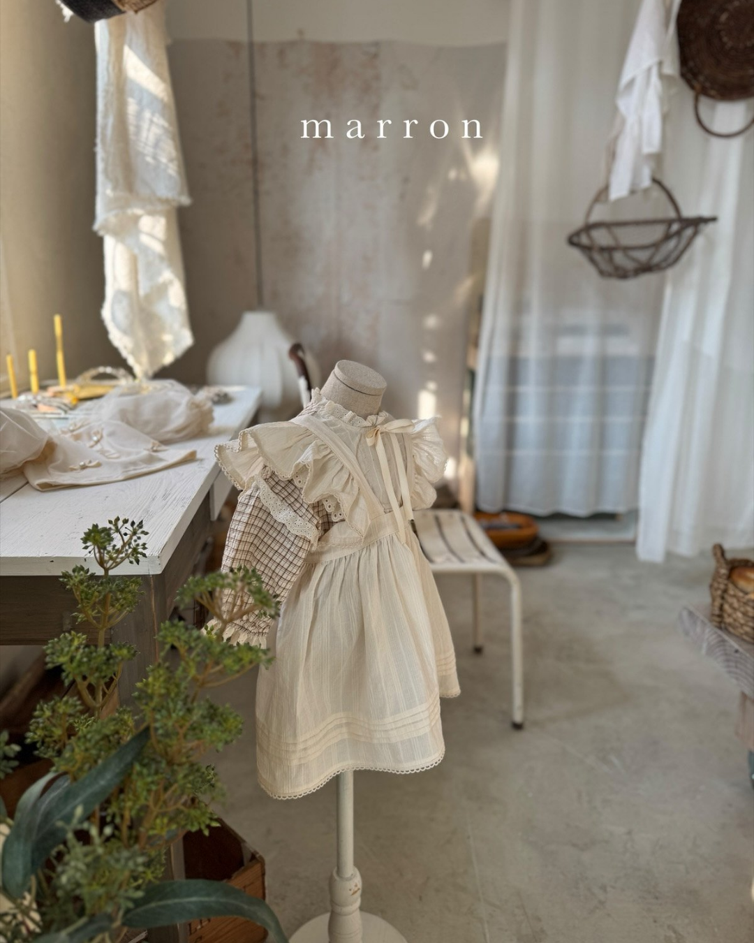 現貨▷ 韓國童裝 25春 | MA25147 BLOUSE (80)