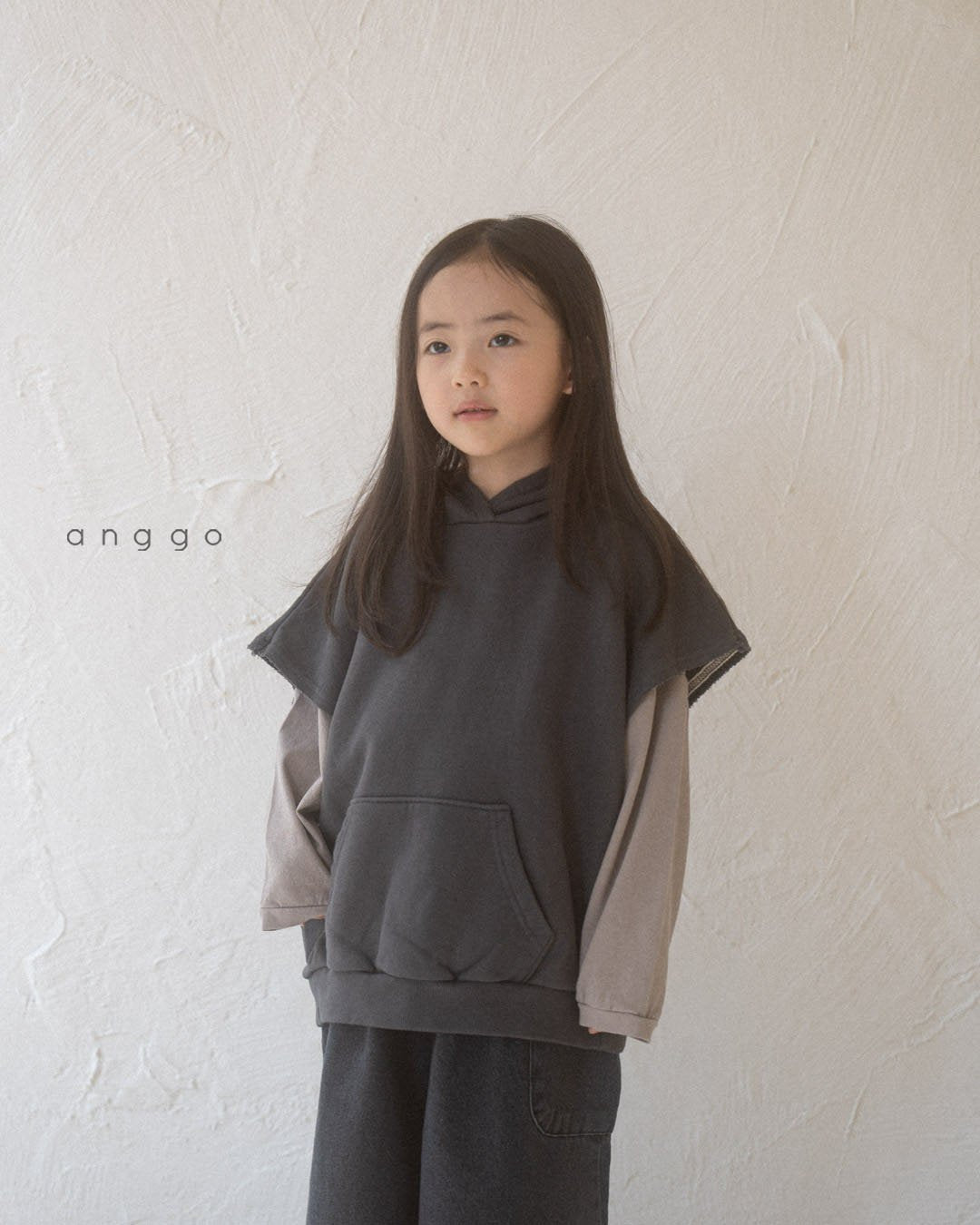 現貨▷ 韓國童裝 24秋 | Anggo Kids hoodie - FLO | FLOWERKKOCH