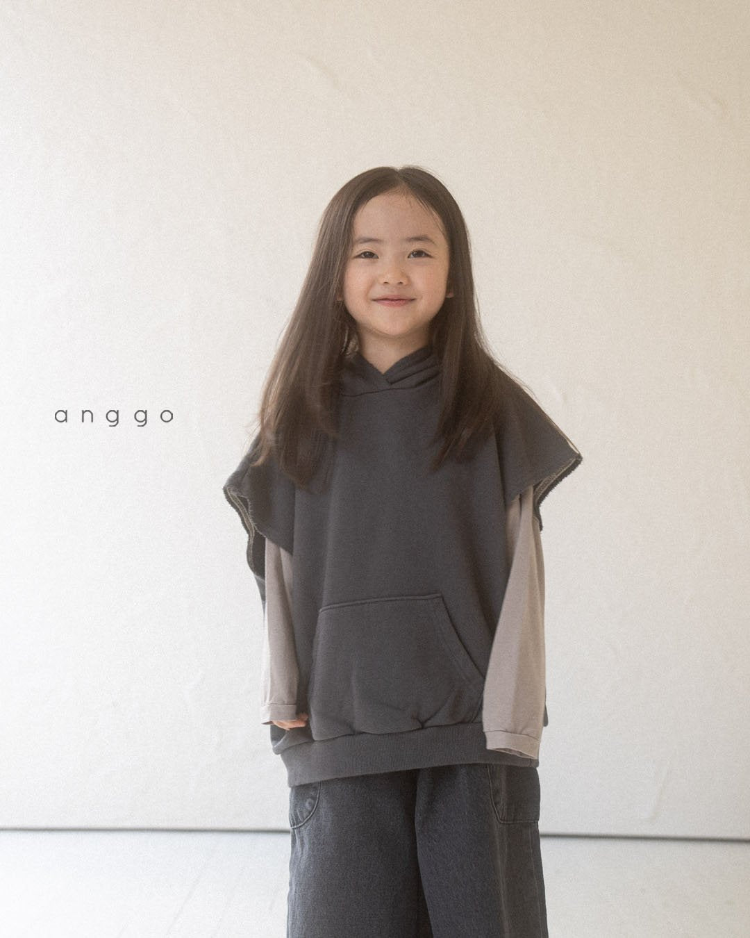 現貨▷ 韓國童裝 24秋 | Anggo Kids hoodie - FLO | FLOWERKKOCH