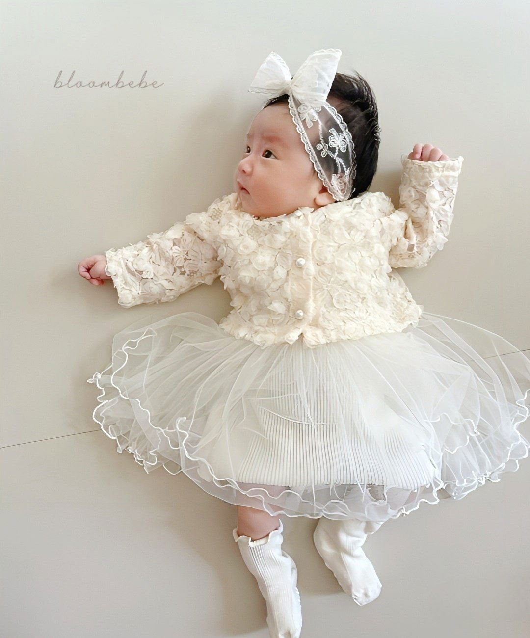 現貨▷ 韓國童裝 24秋 | Bloombebe Floral Set 百日宴 生日之選 - FLO | FLOWERKKOCH
