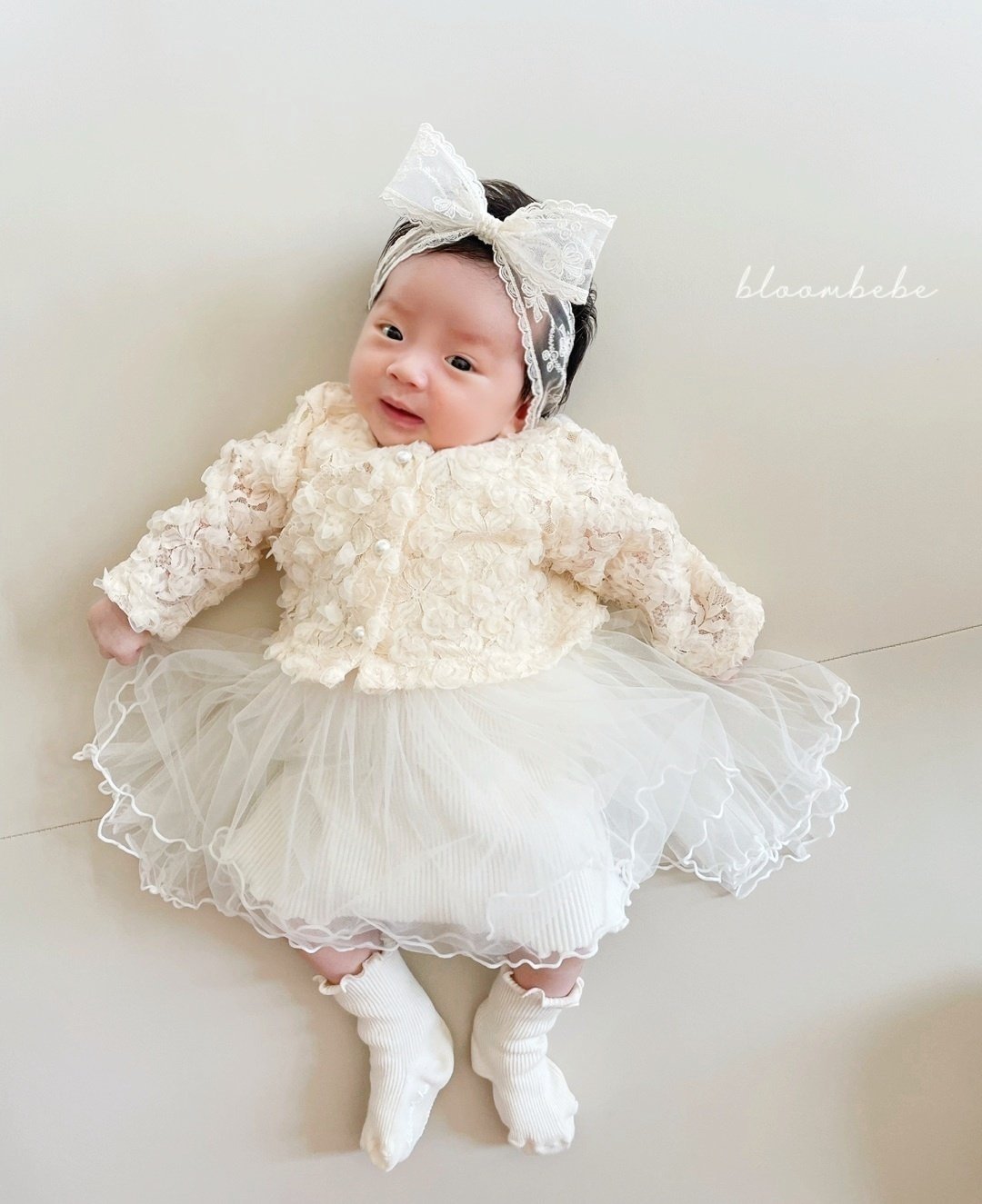 現貨▷ 韓國童裝 24秋 | Bloombebe Floral Set 百日宴 生日之選 - FLO | FLOWERKKOCH