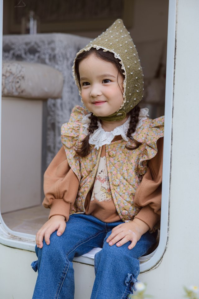 部份現貨▷ 韓國童裝 24秋 | FLO Davi Knit Bonnet - FLO | FLOWERKKOCH
